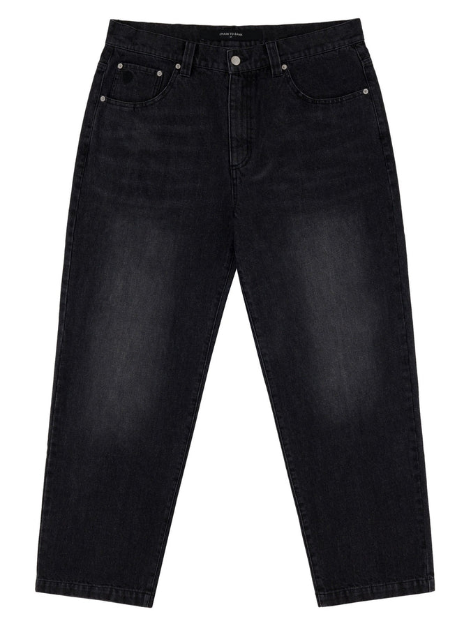 Chain To Bank Millions Roomy Fit Distressed Jeans Fall 2027 | DISTRESSED BLACK WASH