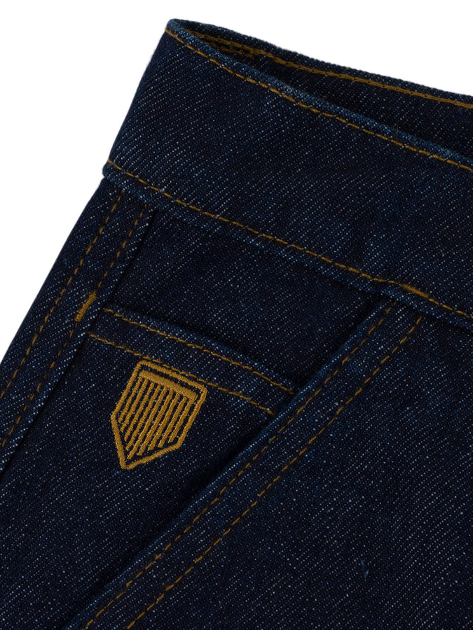 Chain To Bank Run And Gun Denim Shorts Fall 2027 | BLACK WASH