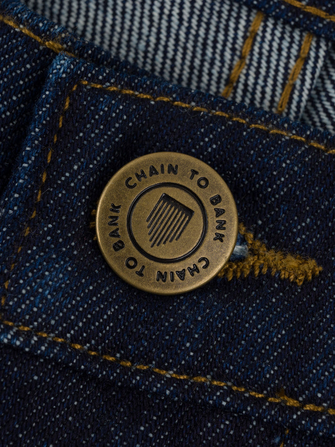 Chain To Bank Run And Gun Denim Shorts Fall 2027 | BLACK WASH
