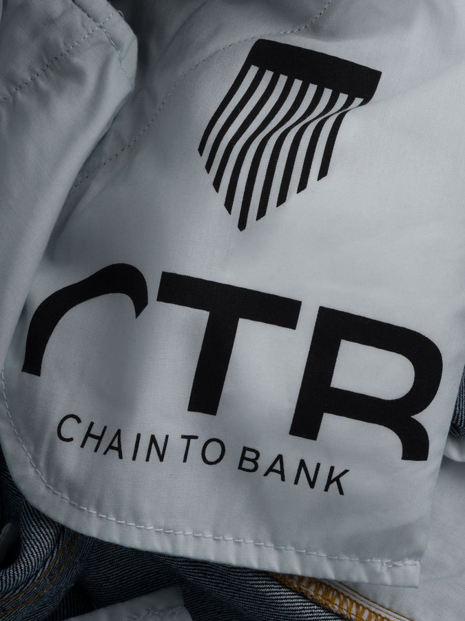 Chain To Bank Run And Gun Denim Shorts Fall 2027 | BLACK WASH