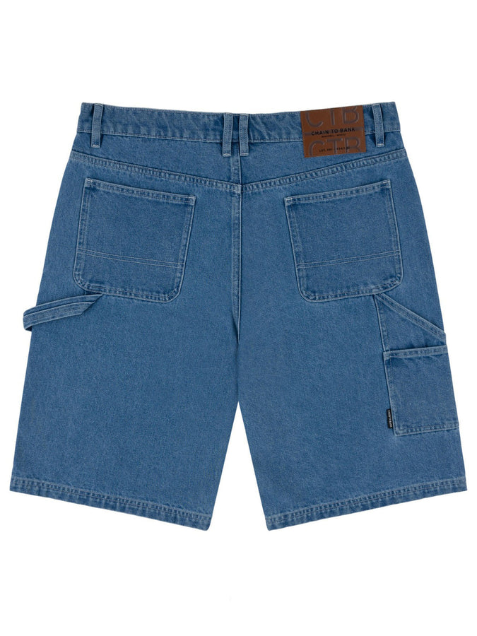 Chain To Bank Put In The Work Shorts Fall 2027 | BLUE STONE WASH