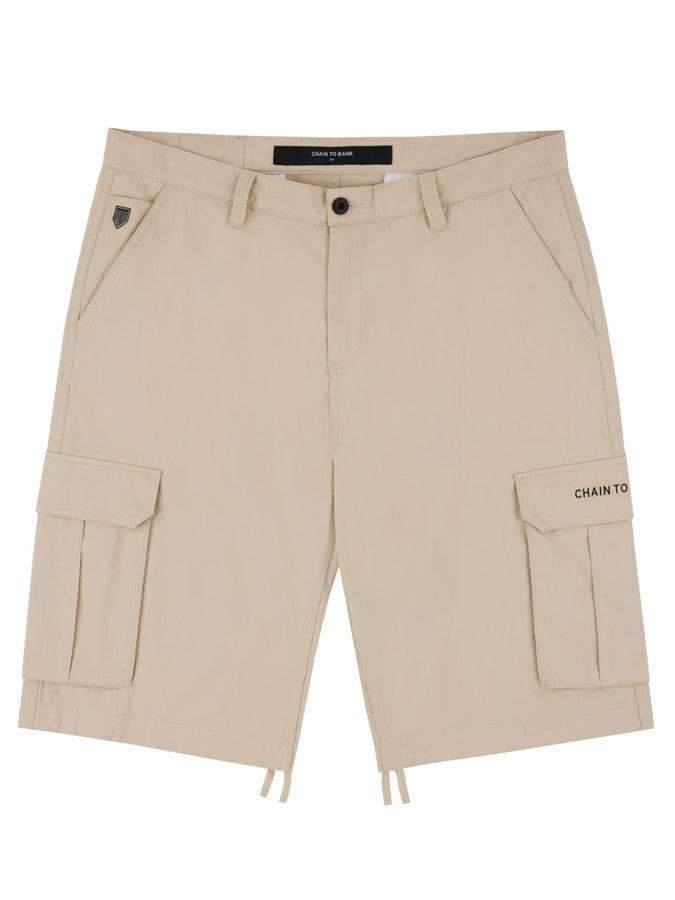 Chain To Bank Run & Gun Twill Shorts Fall 2026 | BONE