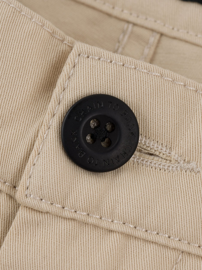 Chain To Bank Run & Gun Twill Shorts Fall 2026 | BONE