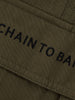 Chain To Bank Run & Gun Twill Shorts Fall 2026