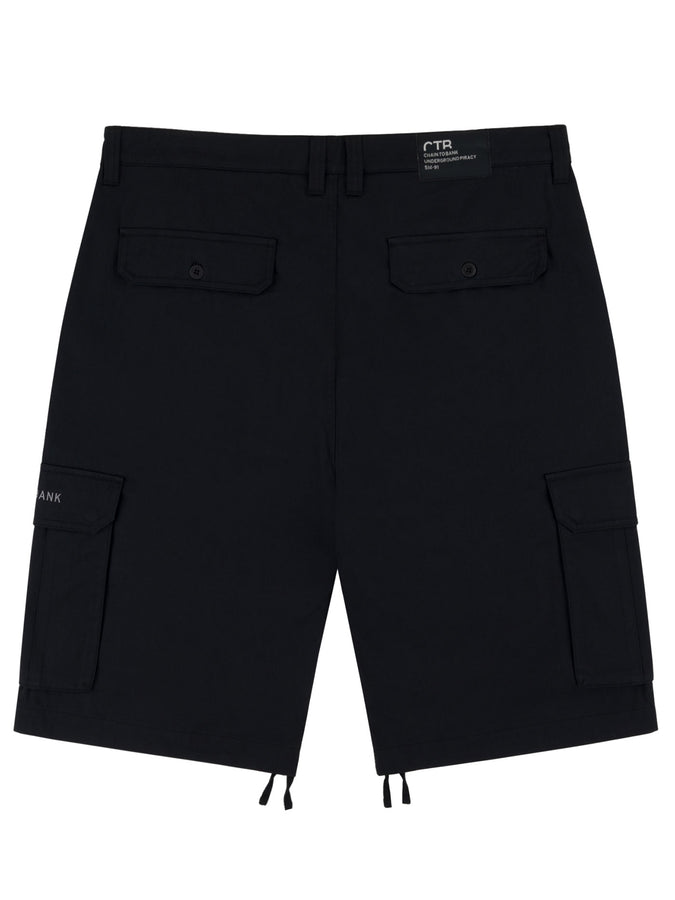 Chain To Bank Run & Gun Twill Shorts Fall 2026 | BLACK