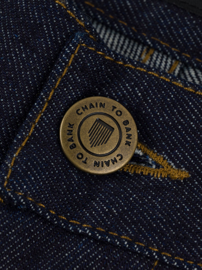 Chain To Bank Millions Baggy Fit Shorts Fall 2026 | RAW INDIGO