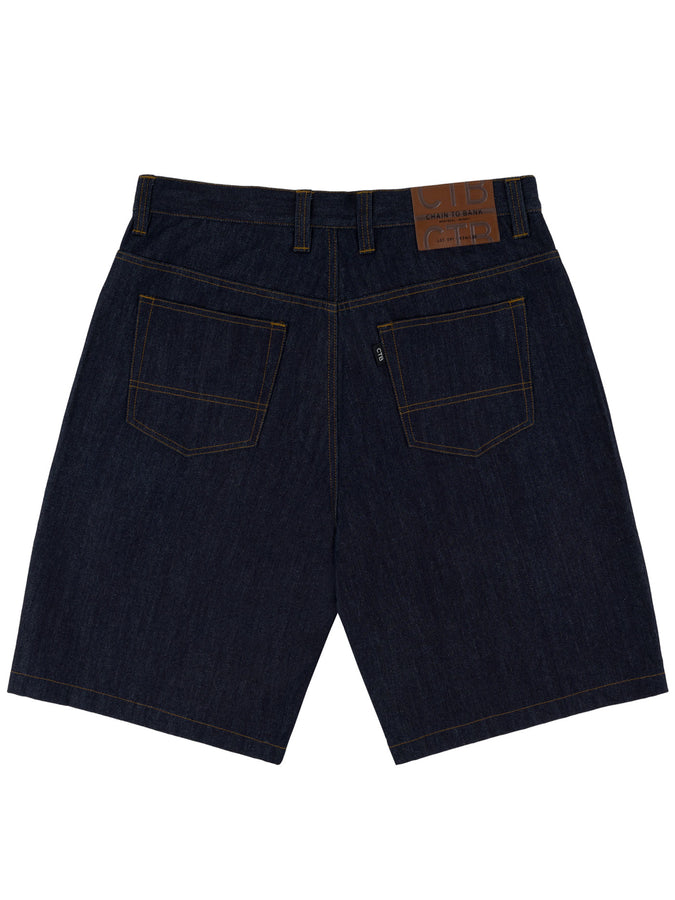 Chain To Bank Millions Baggy Fit Shorts Fall 2026 | RAW INDIGO