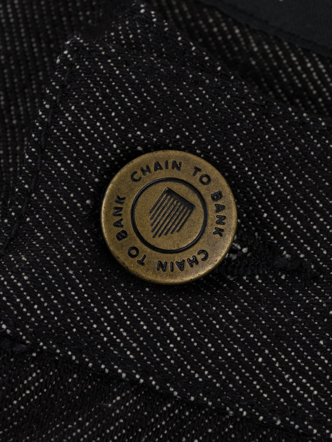 Chain To Bank Millions Baggy Fit Shorts Holiday 2025 | RAW BLACK