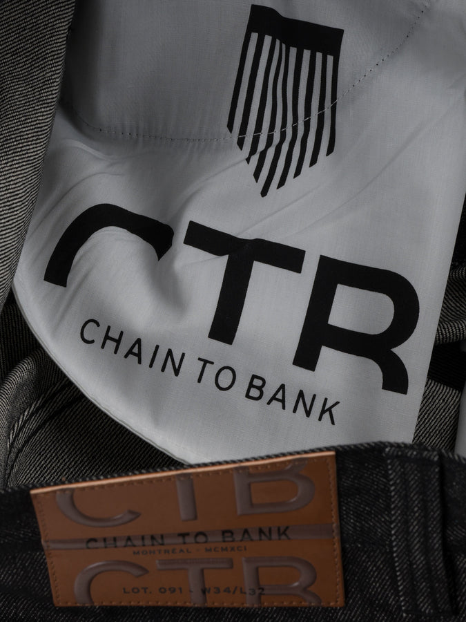 Chain To Bank Millions Baggy Fit Shorts Holiday 2025 | RAW BLACK