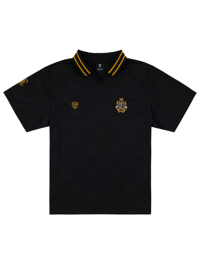 Chain To Bank Striker Soccer Jersey T-Shirt Holiday 2025 | BLACK