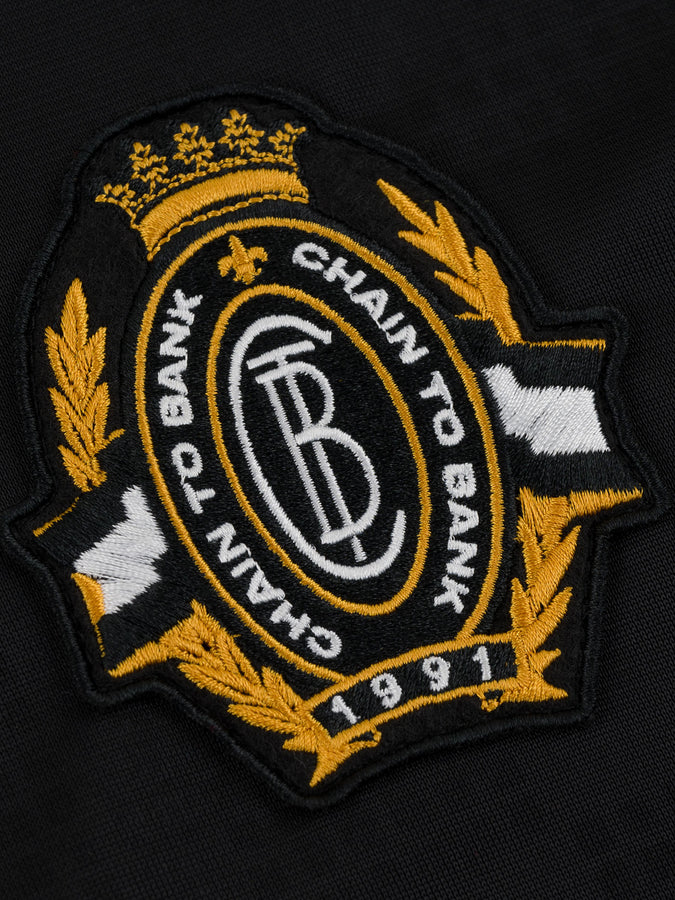 Chain To Bank Striker Soccer Jersey T-Shirt Holiday 2025 | BLACK