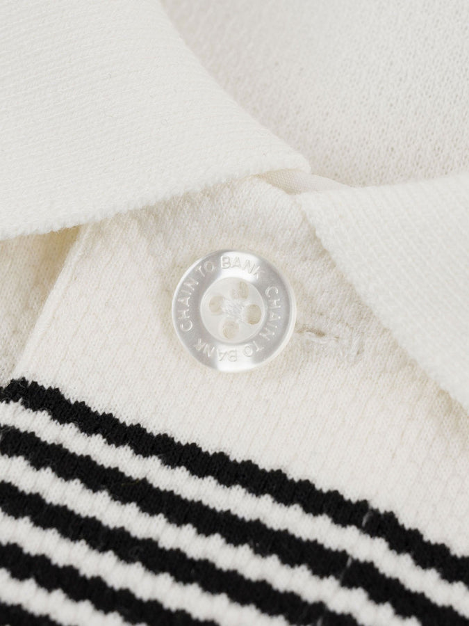 Chain To Bank Living Large Stripes Polo Fall 2026 | ARMY STRIPES