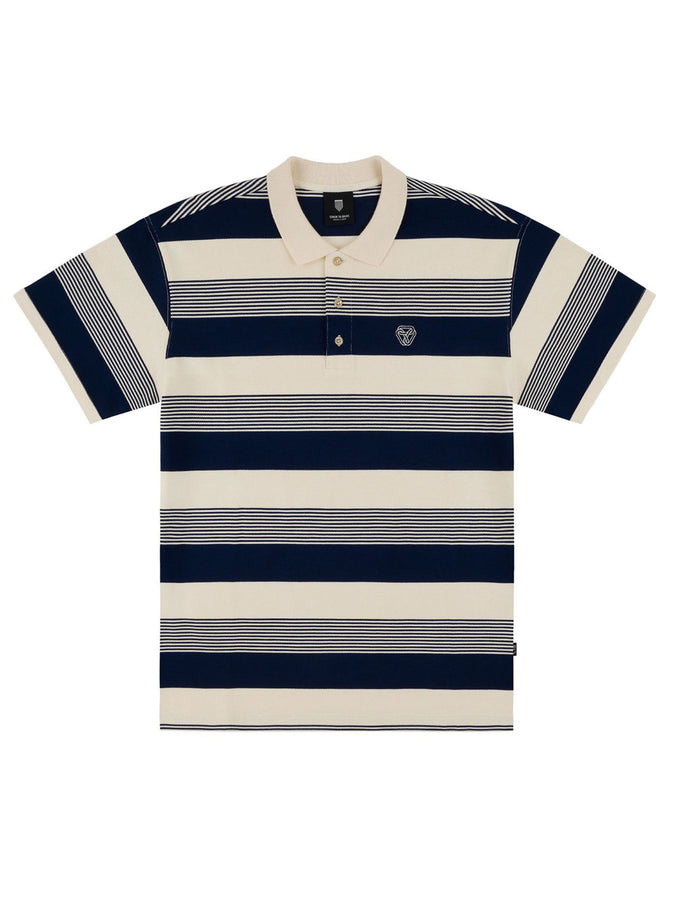 Chain To Bank Living Large Stripes Polo Fall 2026 | NAVY STRIPES