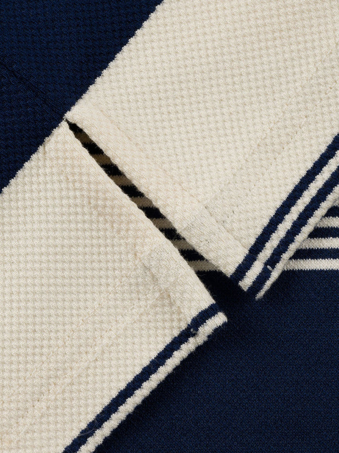 Chain To Bank Living Large Stripes Polo Fall 2026 | NAVY STRIPES
