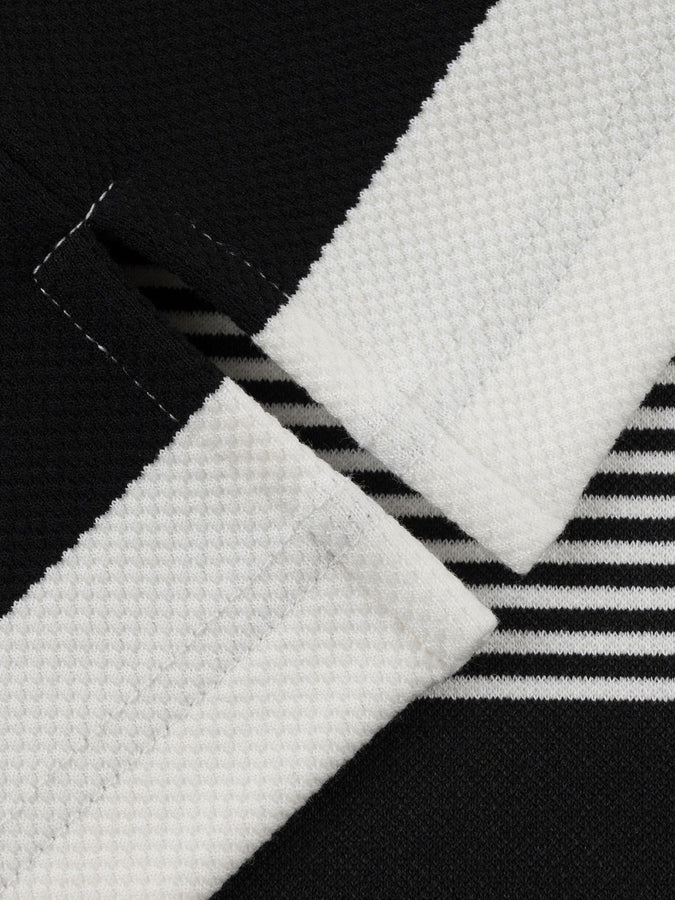 Chain To Bank Living Large Stripes Polo Fall 2026 | BLACK STRIPES