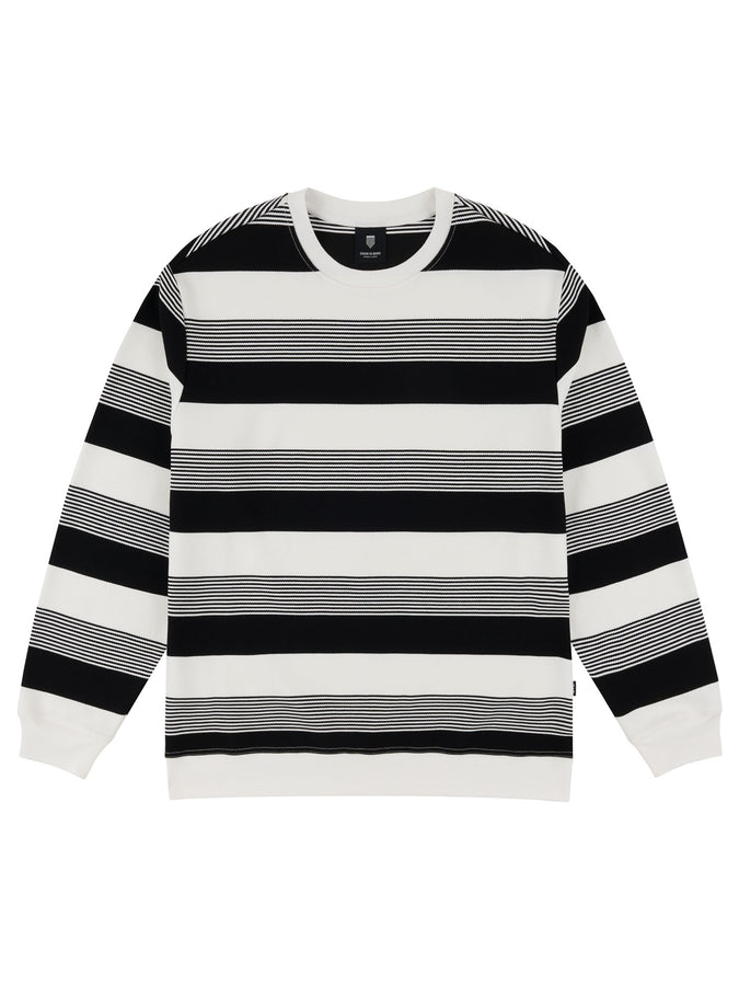 CTB Living Large Stripes Long Sleeve T-Shirt Spring 2026 | BLACK STRIPES