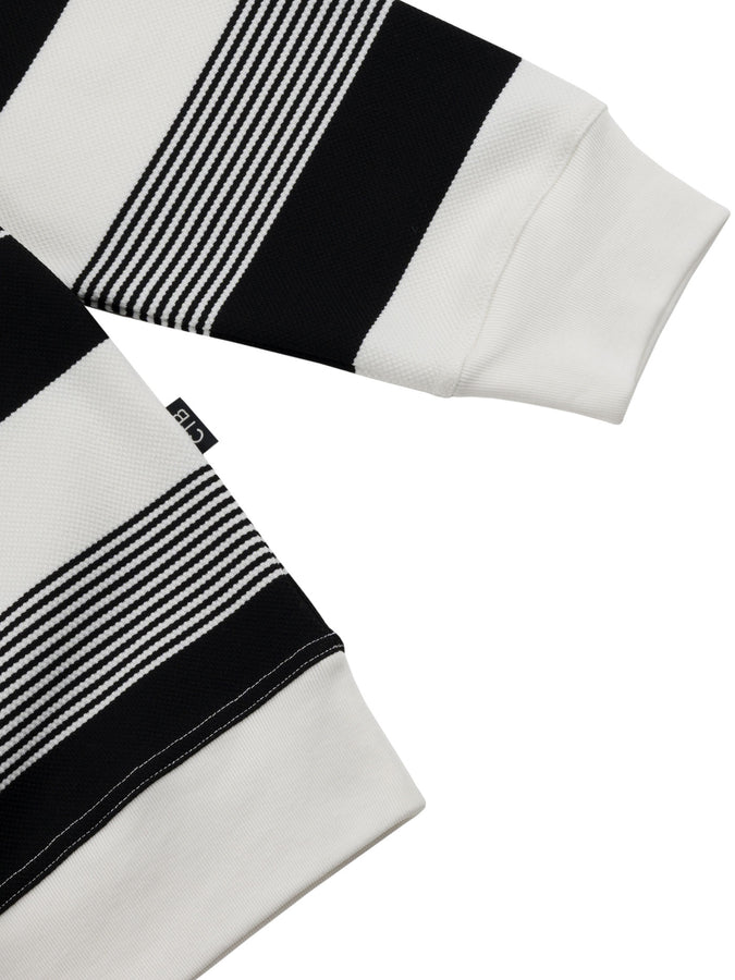 CTB Living Large Stripes Long Sleeve T-Shirt Spring 2026 | BLACK STRIPES