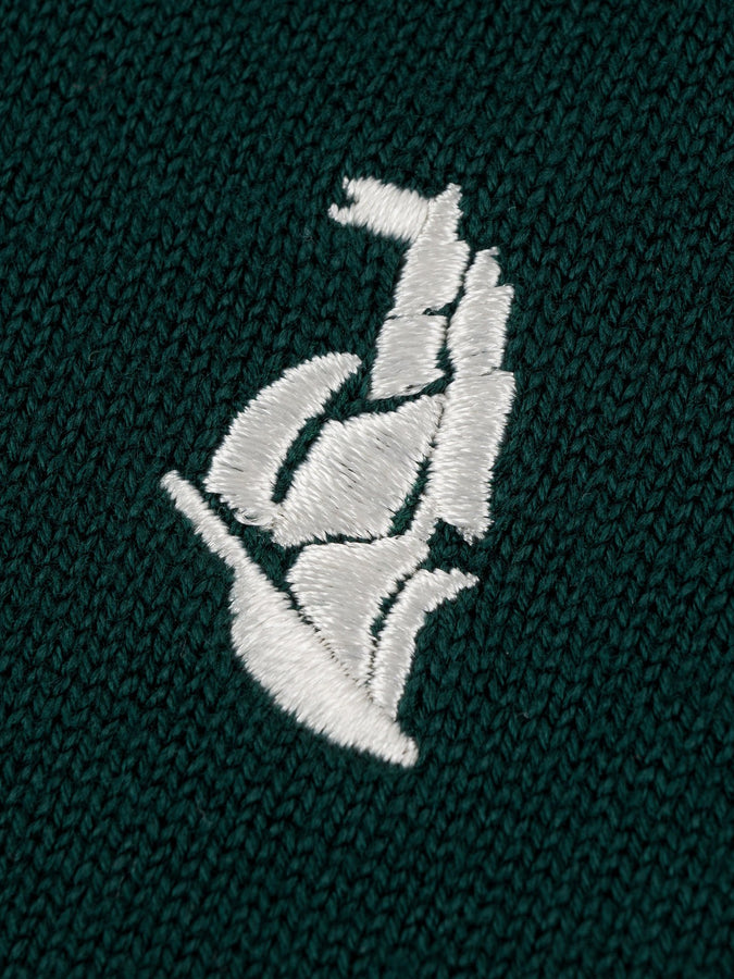 Chain To Bank Jacques Cousteau Stripe Sweater Fall 2026 | GREEN