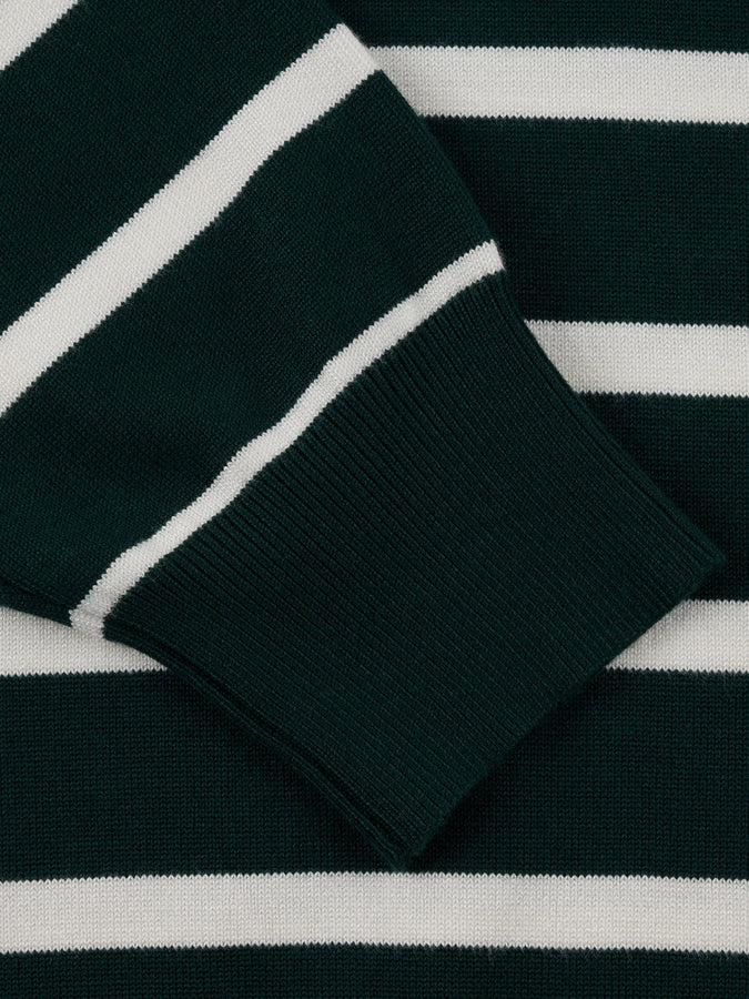 Chain To Bank Jacques Cousteau Stripe Sweater Fall 2026 | GREEN