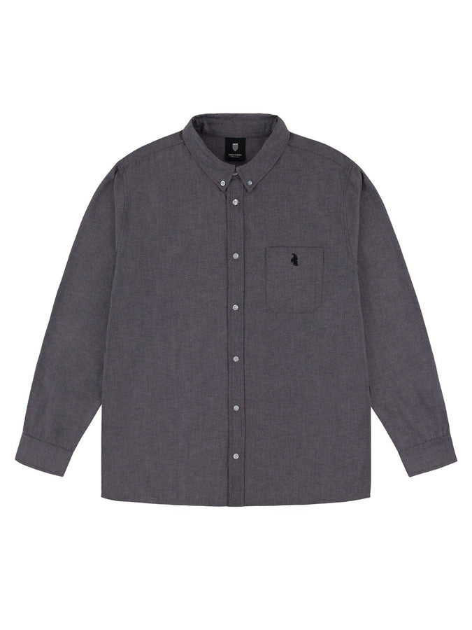 CTB Expedition Oxford Long Sleeve Buttondown Shirt Fall 2027 | BLACK