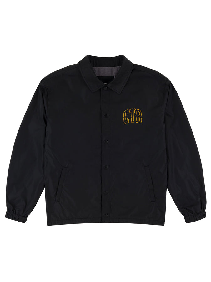 Chain To Bank Coach Dunlop Nylon Jacket Holiday 2025 | BLACK