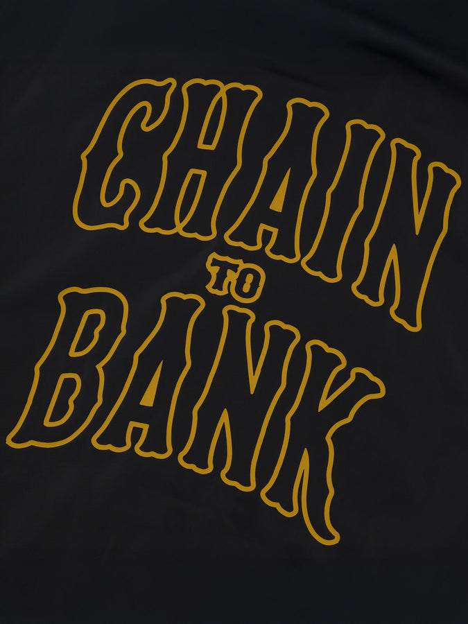 Chain To Bank Coach Dunlop Nylon Jacket Holiday 2025 | BLACK