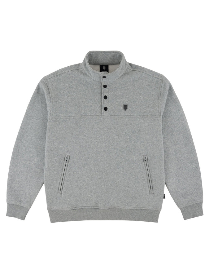 Chain To Bank Most Valuable Mock Neck Sweater Fall 2026 | HEATHER GREY