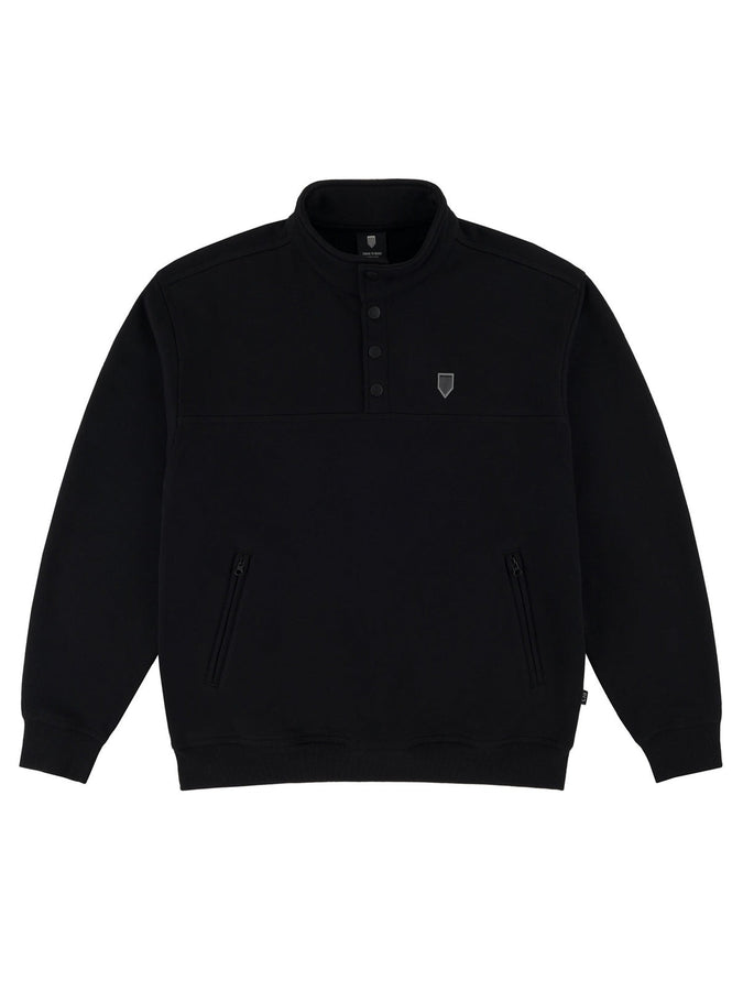 Chain To Bank Most Valuable Mock Neck Sweater Fall 2026 | BLACK