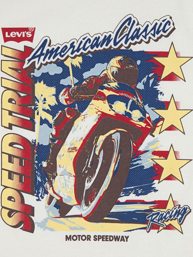 Levis Speed Trial Levis Egret T-Shirt Spring 2026 | LEVIS EGRET (W0E)