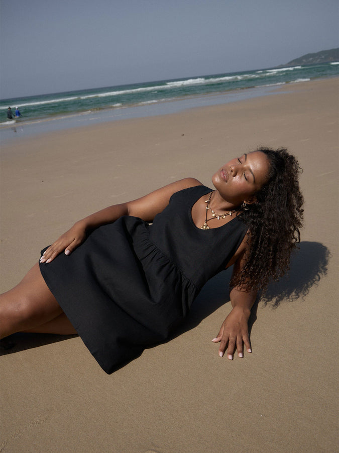 Afends Jesse Dress Summer 2026 | BLACK