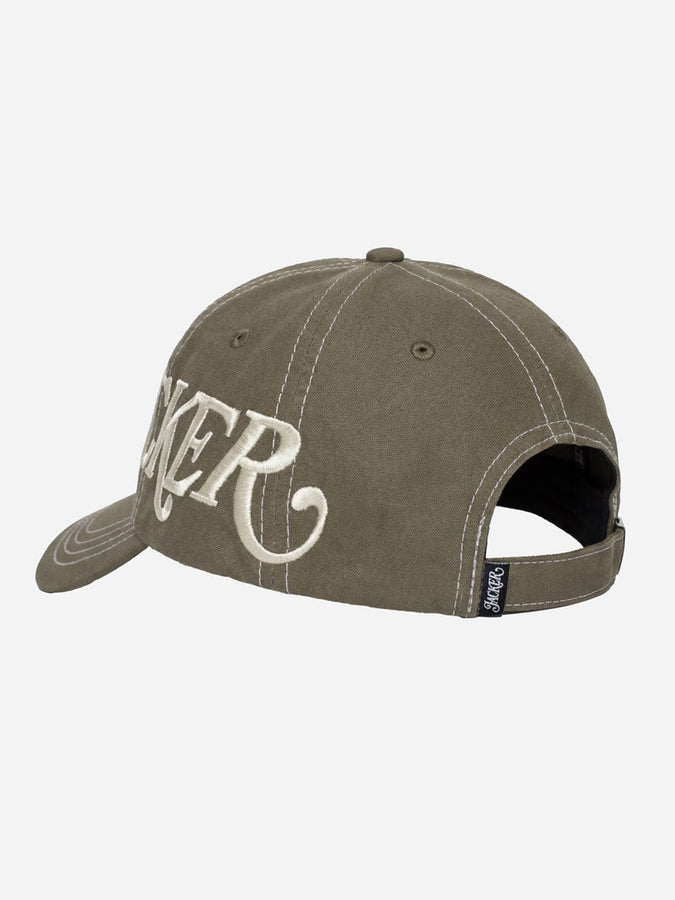 Jacker Logo Side Brown Snapback Hat | BROWN