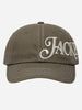 Jacker Logo Side Brown Snapback Hat