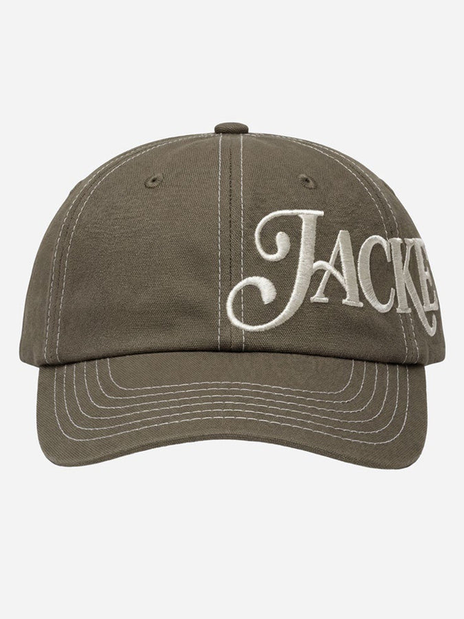 Jacker Logo Side Brown Snapback Hat | BROWN