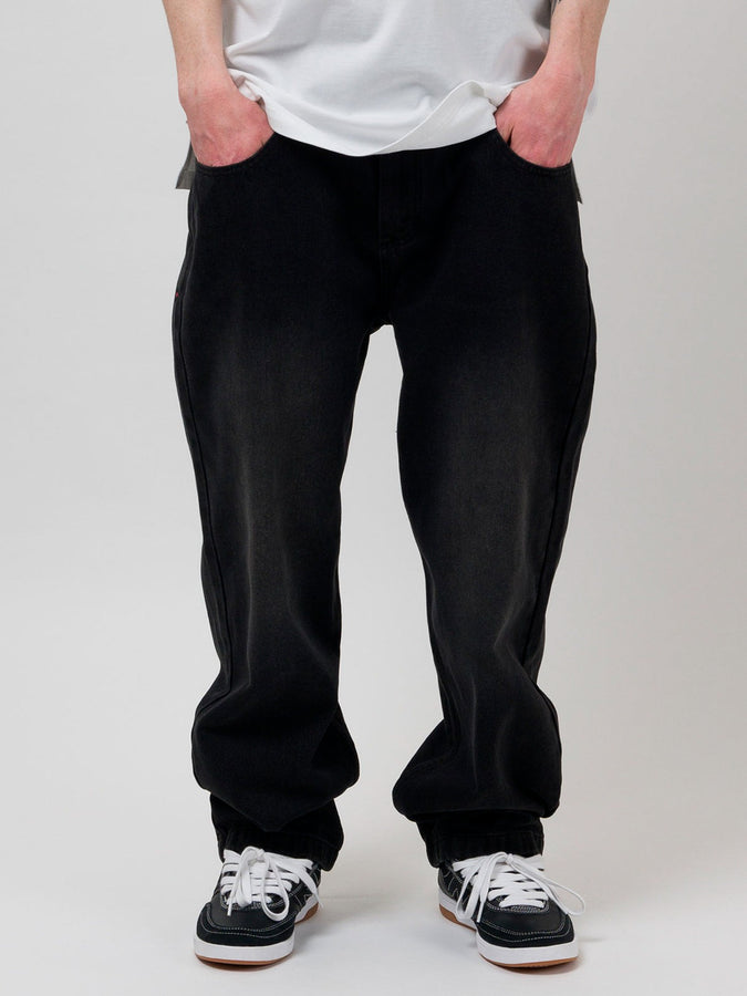 Loviah OG Baggy 5 Pocket Jeans Fall 2025 | VINTAGE SAND BLAST BLACK DENIM