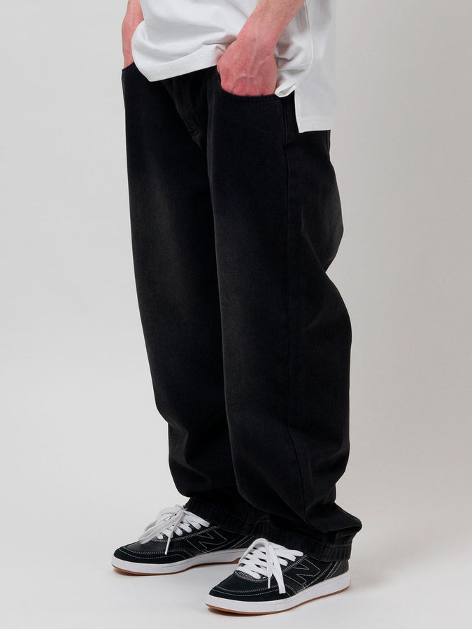 Loviah OG Baggy 5 Pocket Jeans Fall 2025 | VINTAGE SAND BLAST BLACK DENIM