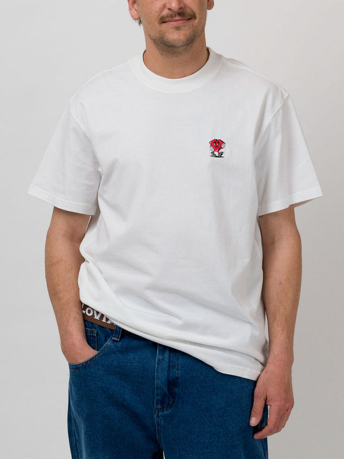 Loviah Heartman T-Shirt Fall 2025 | WHITE