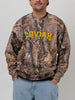 Loviah Spiky Camo Tree Crewneck Sweatshirt Fall 2025