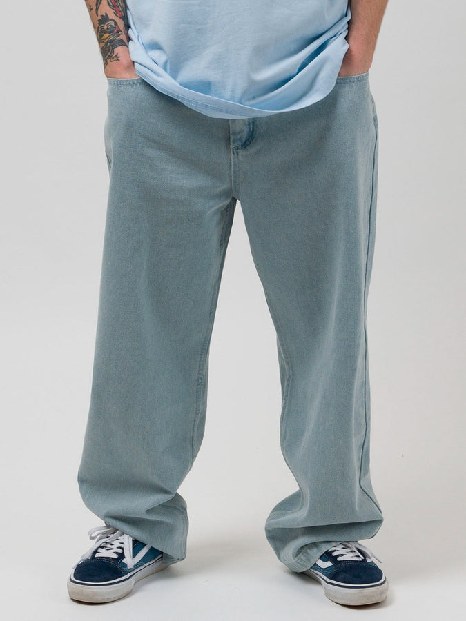 Loviah OG Baggy 5 Pocket Jeans Fall 2025 | WHITE BLUE WASH