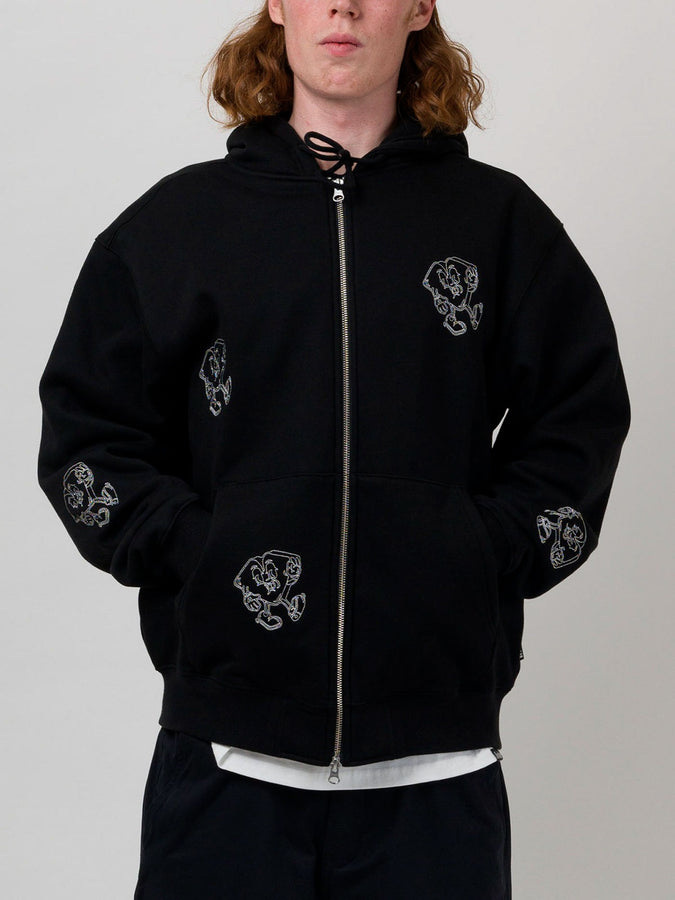 Loviah Little Man Zip Hoodie Fall 2025 | BLACK
