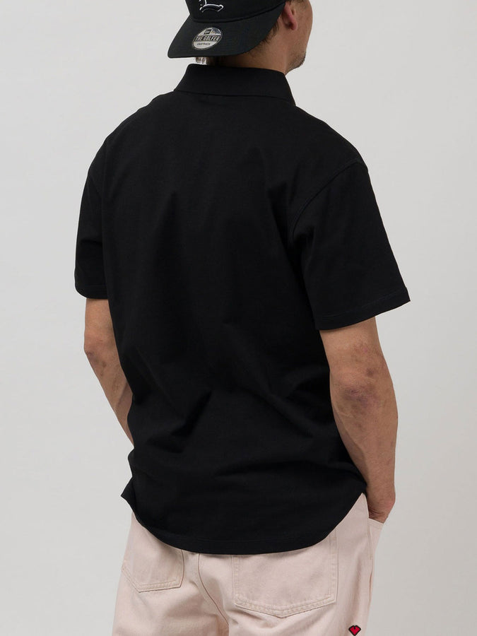 Loviah Private Member Polo Shirt Fall 2025 | BLACK