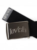Loviah Chrome Webbing Belt
