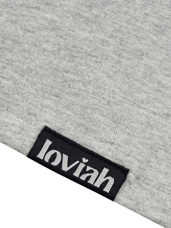 Loviah Tag T-Shirt Fall 2025 | HEATHER GREY