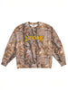 Loviah Spiky Camo Tree Crewneck Sweatshirt Fall 2025
