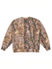 Loviah Spiky Camo Tree Crewneck Sweatshirt Fall 2025