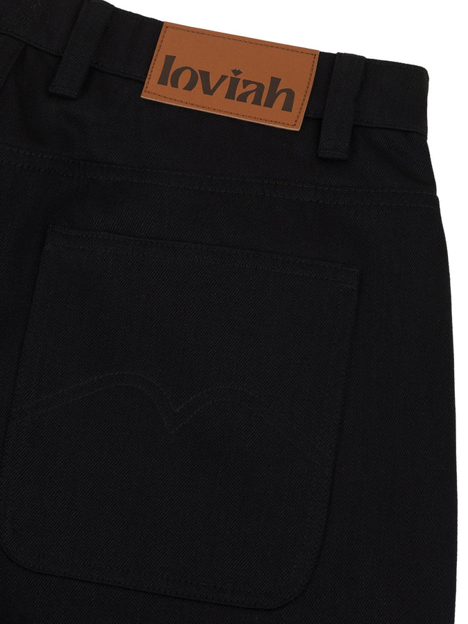 Loviah 1990 Baggy 5 Pocket Jeans Spring 2026 | BLACK DENIM