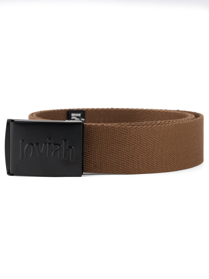 Loviah Peace, Love And Skate Web Belt | BROWN
