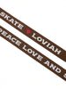 Loviah Peace, Love And Skate Web Belt