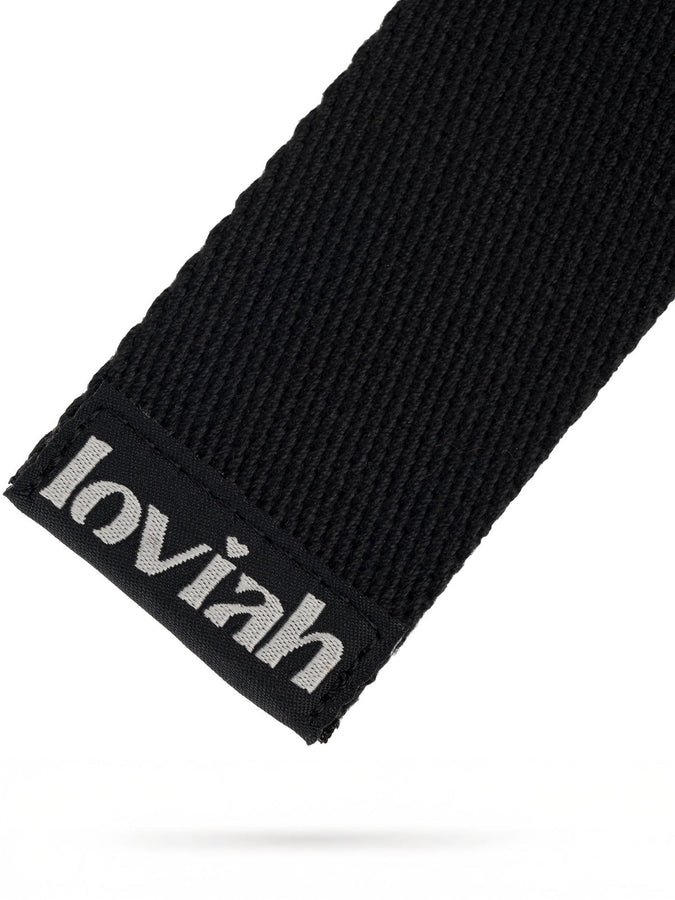 Loviah Peace, Love And Skate Web Belt | BLACK