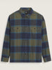 Vans Larkspur Plaid Flannel Longsleeve Buttondown Shirt Holiday 2025