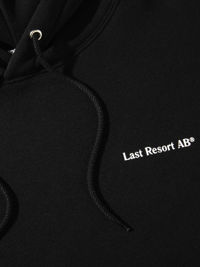 Last Resort Spring 2024 Atlas Monogram Hoodie | BLACK